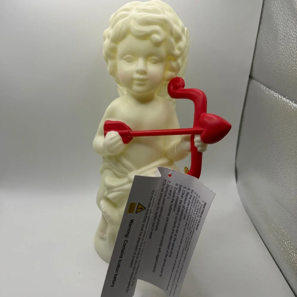 Cupid‎ Angel LED Blow Mold Light Up Valentine Cherub Figurine Decor NWT